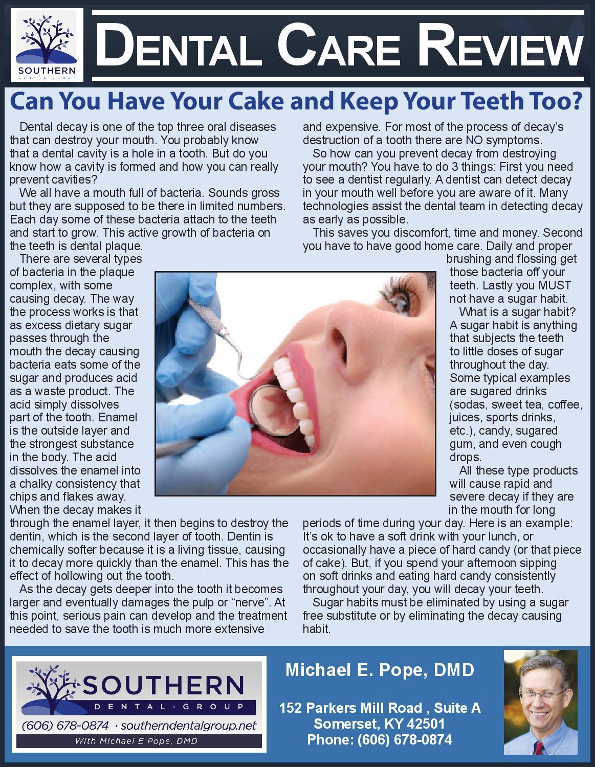 Tooth Decay Article
